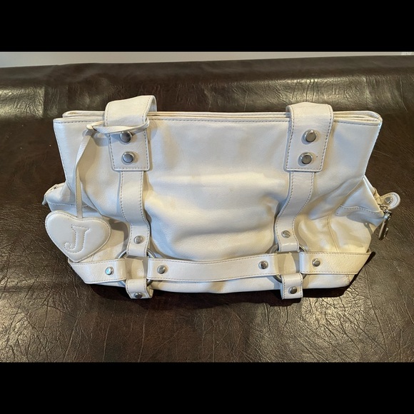 White Large Juicy Couture purse - Picture 1 of 7